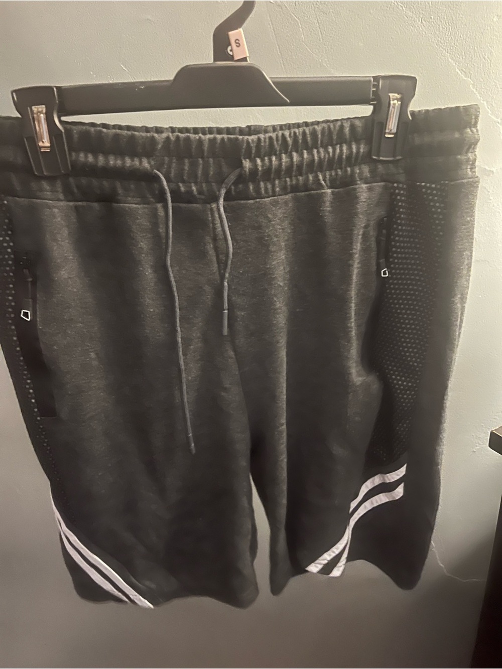 Men's Black Bello Fleece Shorts